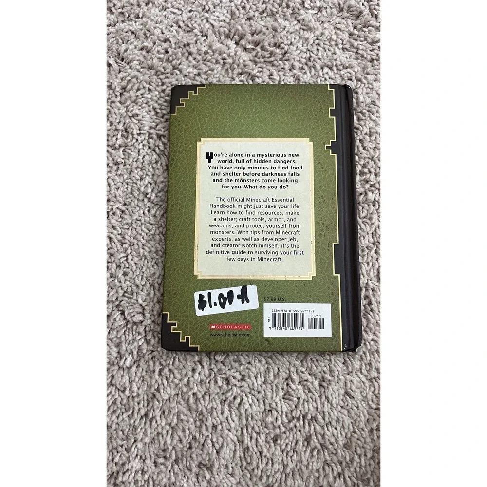 Minecraft Essential Handbook Stephanie Milton Jordan Maron Paul Soares Hardcover